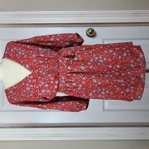 Allison Joy Red Floral Dress